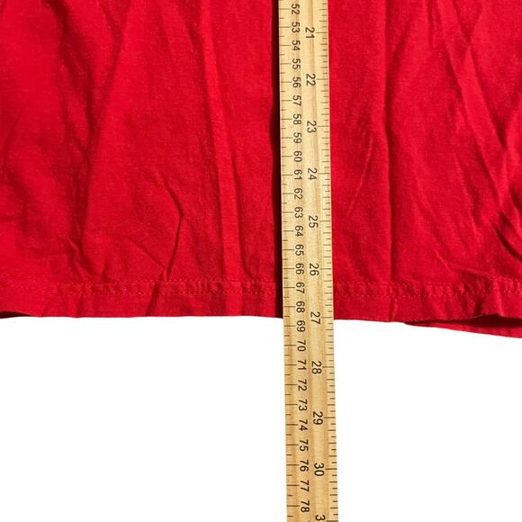 Columbia PHG Mens XL Red Short Sleeve Performance Hunting Gear Dog Crew Neck - Picture 10 of 10